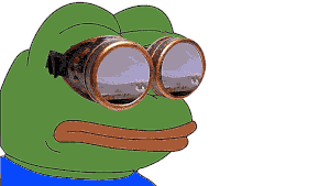 Pepe watches nuke explode — Pepe meme