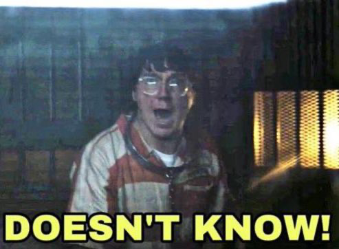 He doesn’t know — Reaction meme