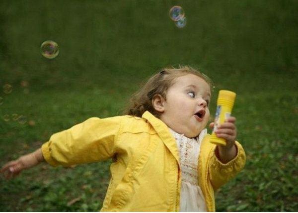 Chubby Bubbles Girl meme template — Templates meme