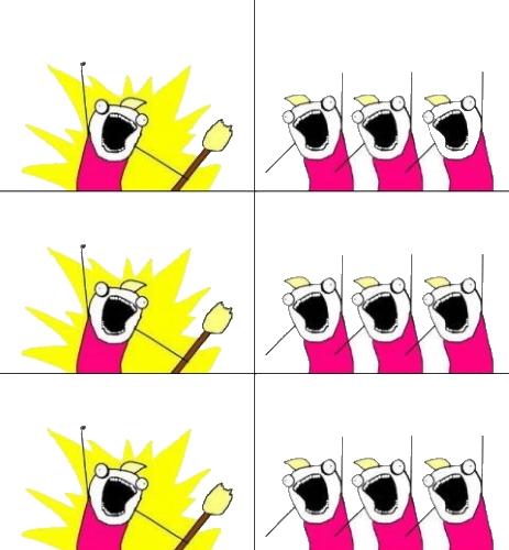 What Do We Want 3 meme template — Templates meme