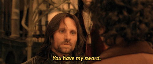 You Have My Sword — Reaction meme