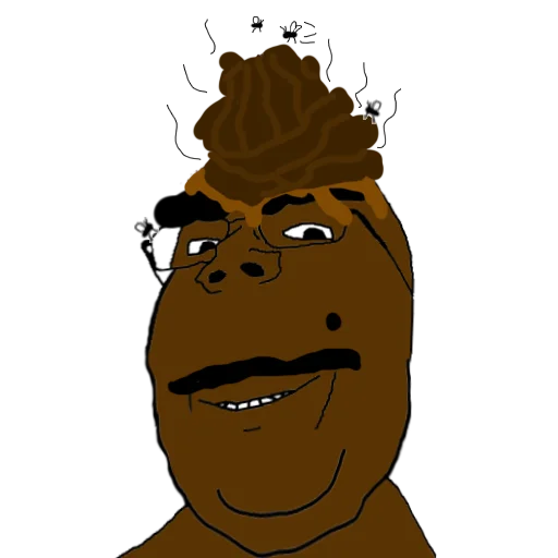 Poop hat Jeet Degen sticker — Sticker Packs meme