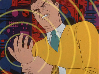 Cartoon guy hand hurts — Reaction meme