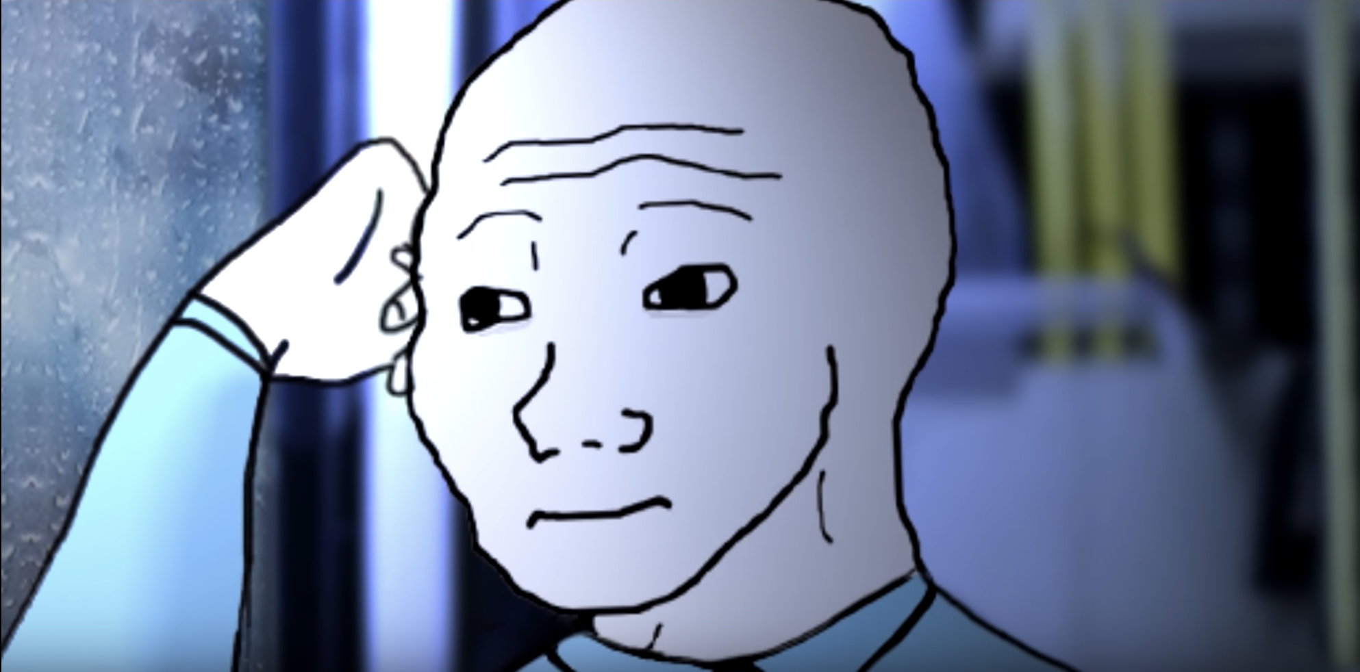Wojak window feels — Wojak meme
