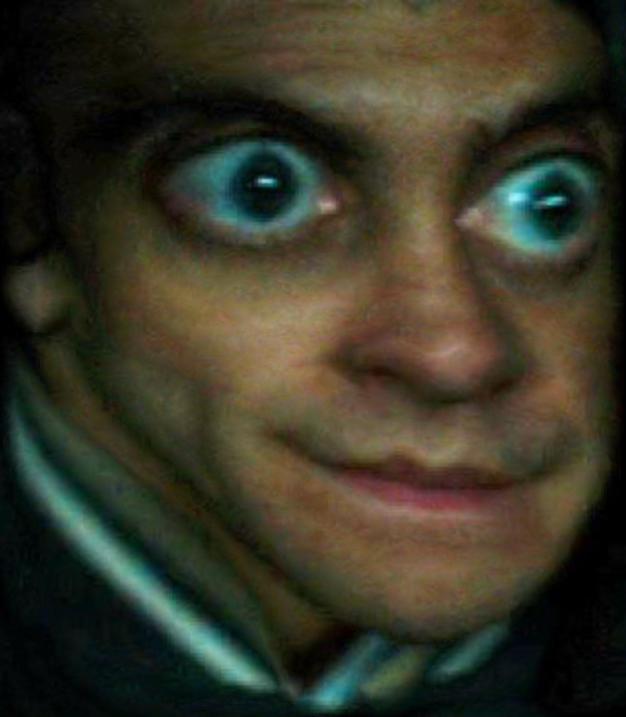 Jake distorted suprised — Reaction meme