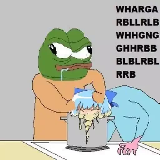 Blender accident Frog Friends sticker — Sticker Packs meme