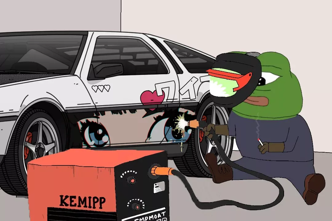 Nakamotor mechanic apu — Twetch meme