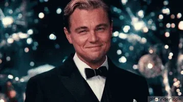 Di caprio cheers — Reaction meme