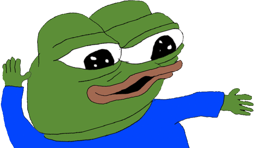 Pepe gets excited — Pepe meme