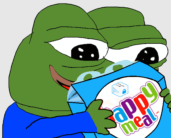 Pepe happy meal — Pepe meme