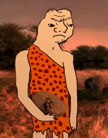 Grug bitcoin rock — Grug meme