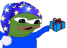 Pepe nightcap present — Pepe meme