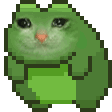 Sad cat pepe doing flips — Reaction meme