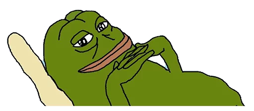 Reclining groyper Groyper sticker — Sticker Packs meme