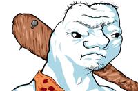 Grug blueish smooth skin — Grug meme