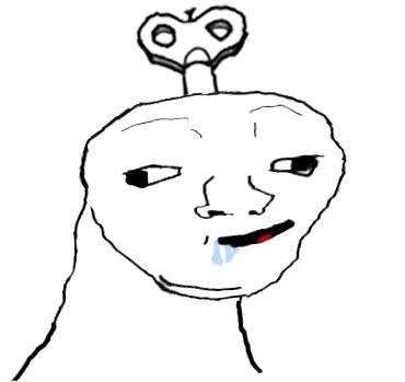 Brainlet windup brain — Brainlet meme