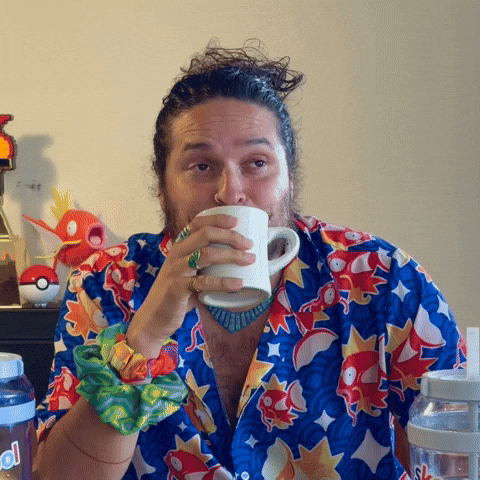 Jason Momoa Spit Tea Laughing — Reaction meme