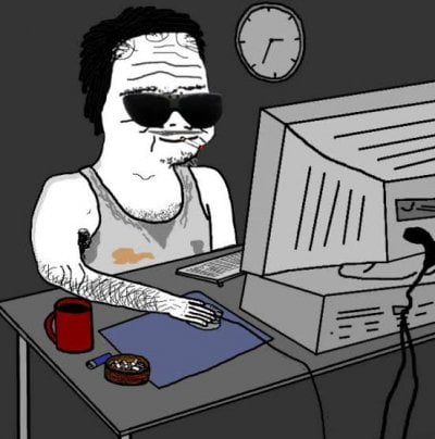 Boomer surfs web — Boomer meme
