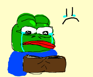 Pepe empty wallet — Pepe meme