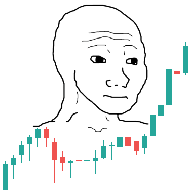Wojak chart going up — Wojak meme