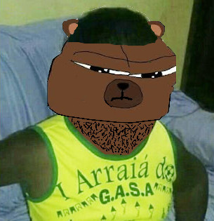 Bobo wearing soccer jersey — Bobo meme
