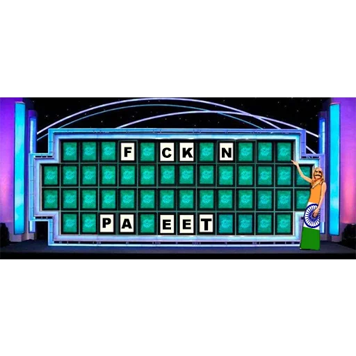 Game show puzzle Jeet Degen sticker — Sticker Packs meme