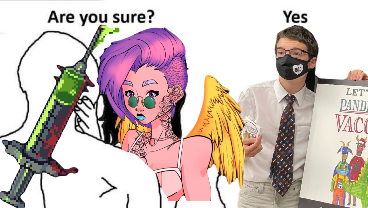 Vaxx Irony — Twetch meme