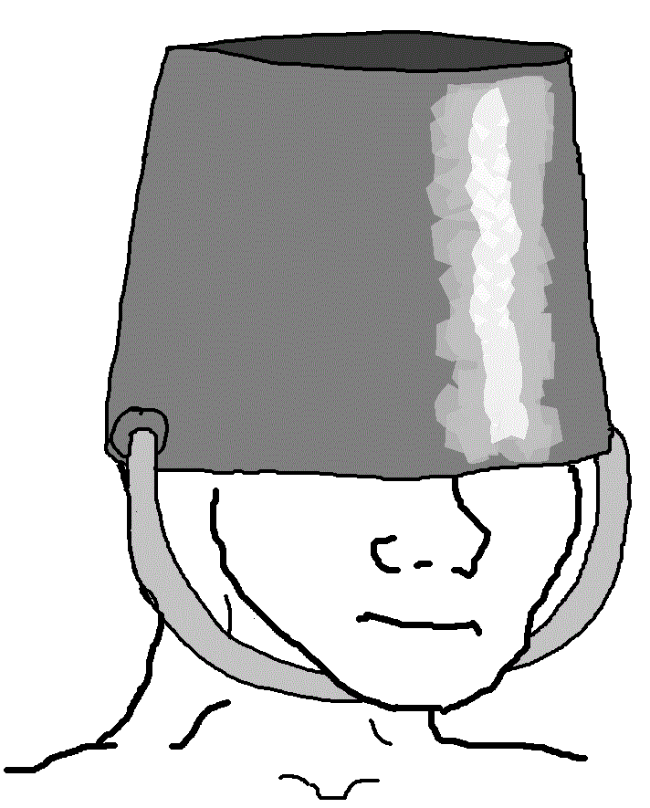 Wojak bucket head — Wojak meme