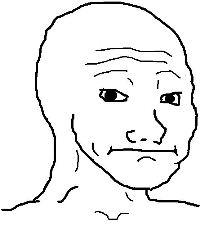 Wojak jim face — Wojak meme