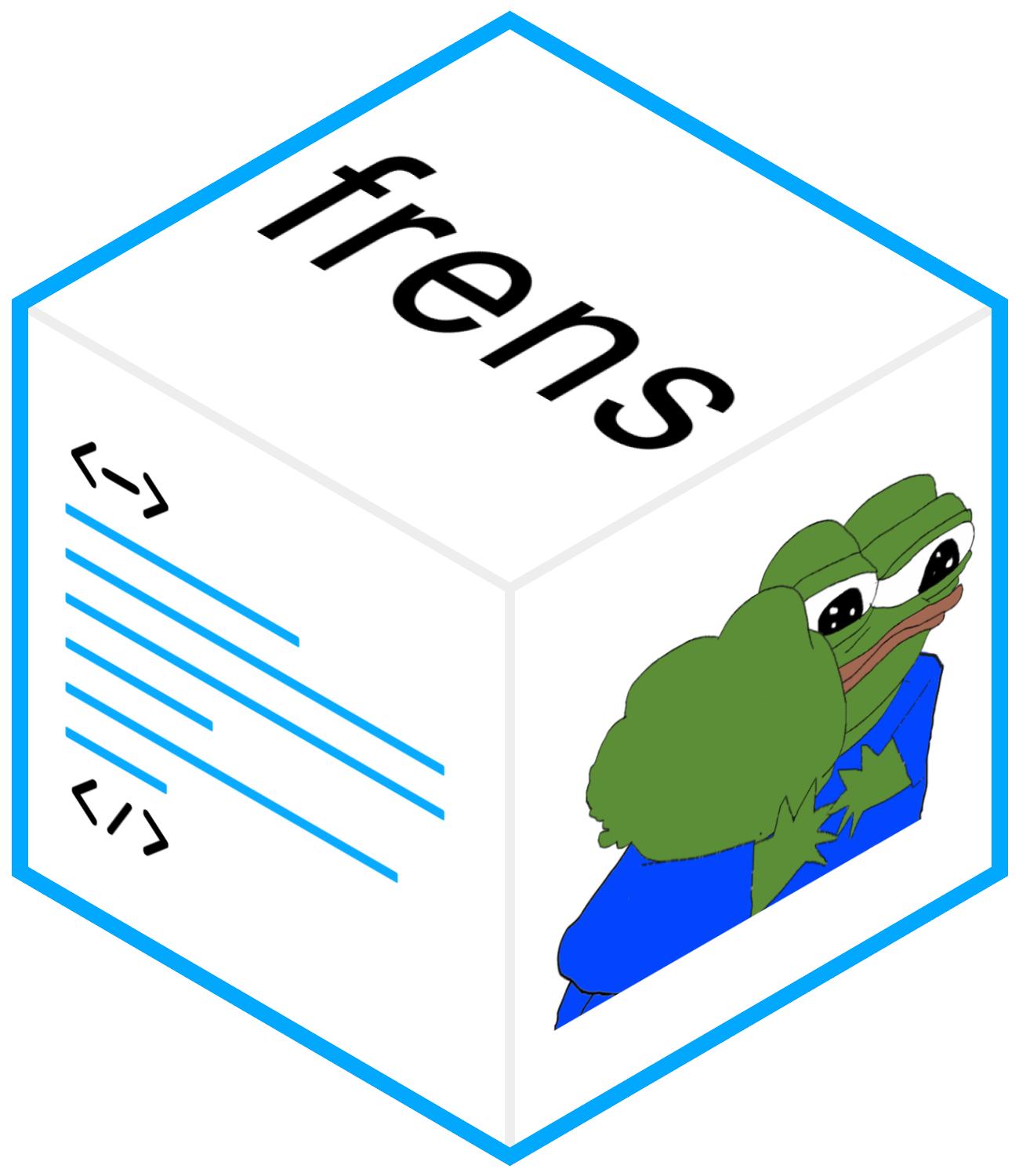 Pepe frens cube — Pepe meme