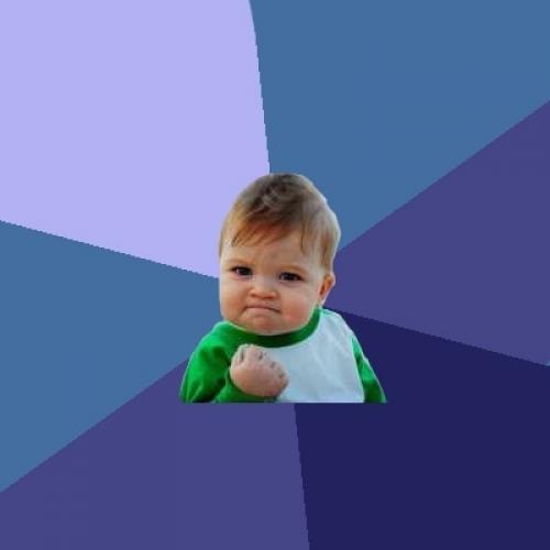Success Kid meme template — Templates meme