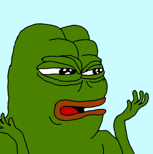 Pepe asks what — Pepe meme