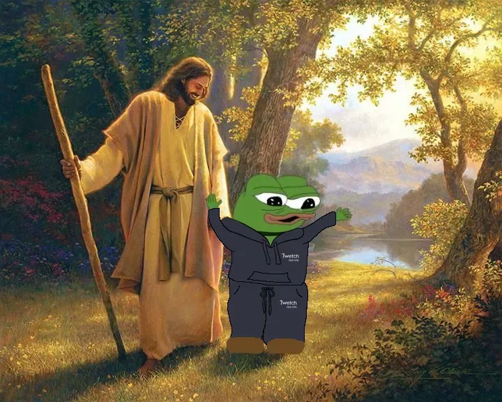 Apu Jesus Cozy — Twetch meme