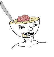 Brainlet brain souplet — Brainlet meme