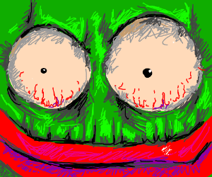 Pepe animated face closeup — Pepe meme