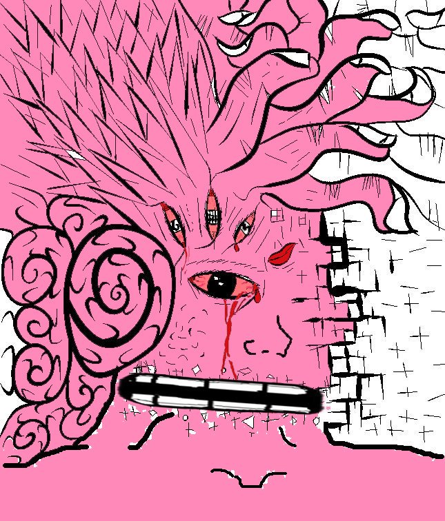 Pink wojak aztek — Wojak meme