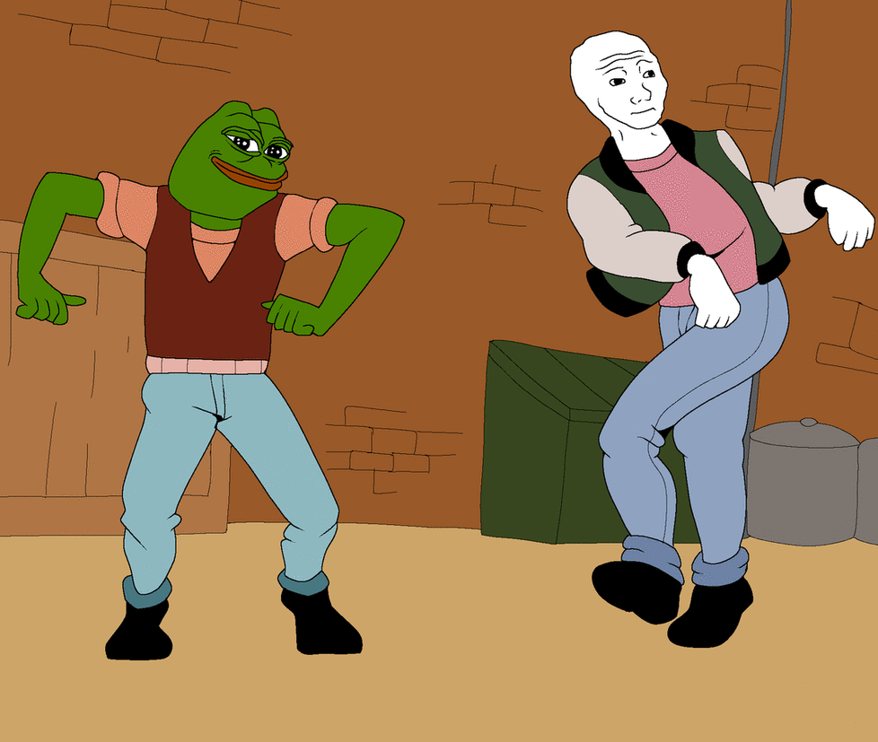 Pepe wojak dancing — Pepe meme