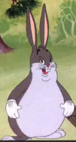 Fat bugs bunny chungus — Reaction meme
