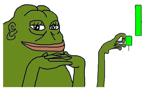 Growth chart Groyper sticker — Sticker Packs meme