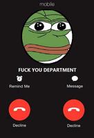 Pepe f you department call — Pepe meme