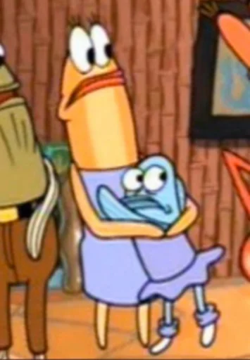 Spongebob fish surprised Cali Pack 3 sticker — Sticker Packs meme
