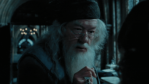 Dumbledore Hold On — Reaction meme