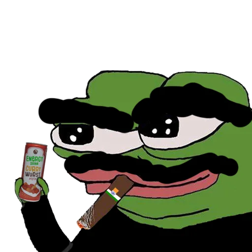 Drinking hot sauce Jeet Degen sticker — Sticker Packs meme