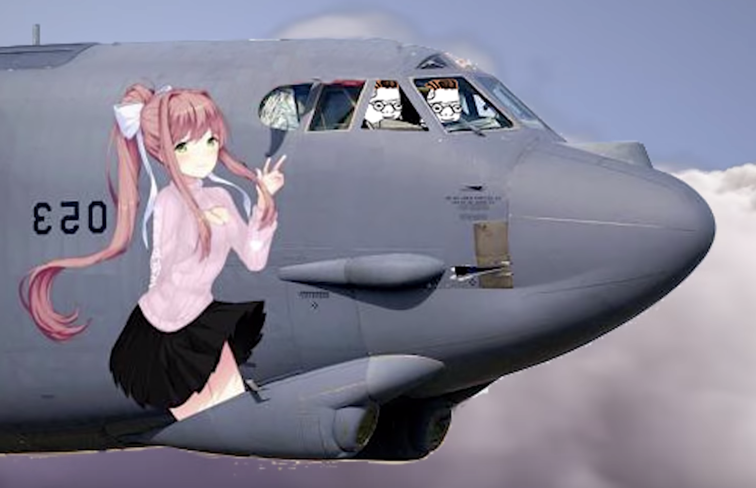 Zoomer airforce b52 — Zoomer meme