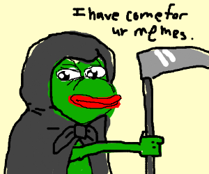 Pepe meme reaper — Pepe meme
