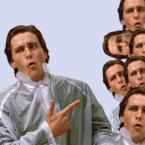 Bateman checks bateman — Reaction meme