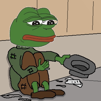 Pepe begging — Pepe meme