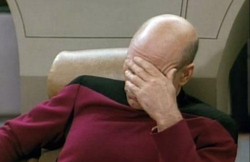 Captain Picard Facepalm meme template — Templates meme