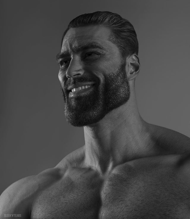 Giga Chad meme template — Templates meme