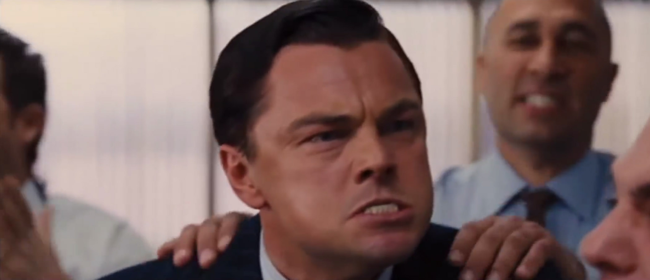 Wolf wallstreet face — Reaction meme